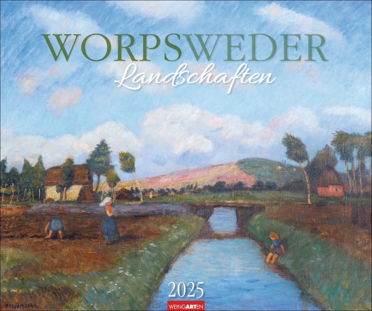 Cover: 9783839900666 | Worpsweder Landschaften Kalender 2025 | Ende | Kalender | 14 S. | 2025