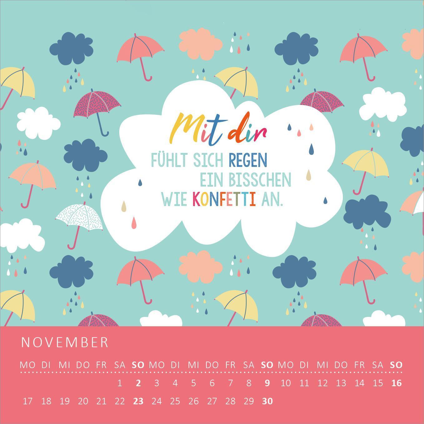 Bild: 4014489132943 | Mini-Monatskalender Du bist meine Lieblingskollegin 2025 | Kalender