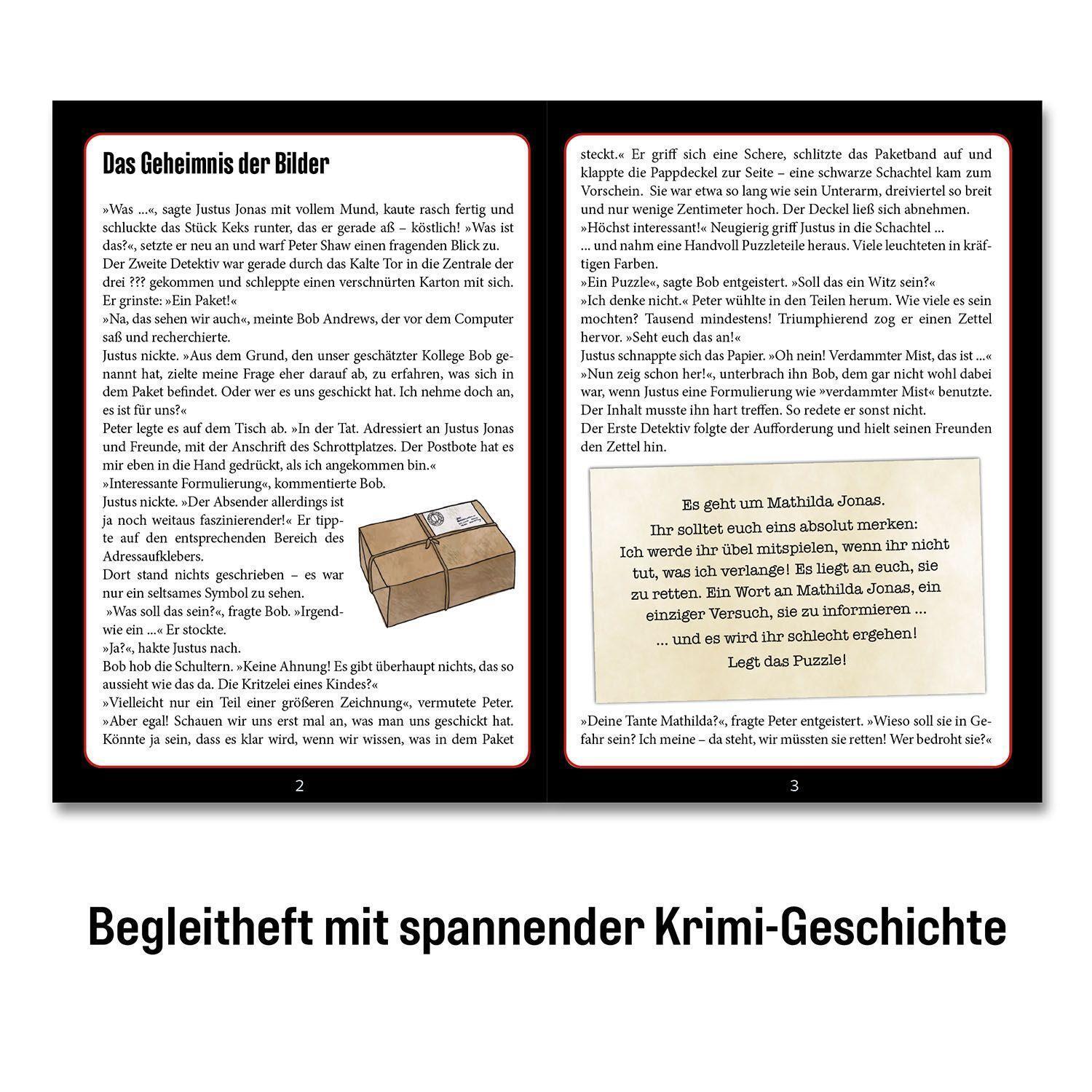 Bild: 4002051680831 | Krimi-Puzzle: Die drei ??? - Das Geheimnis der Bilder (1000 Teile)