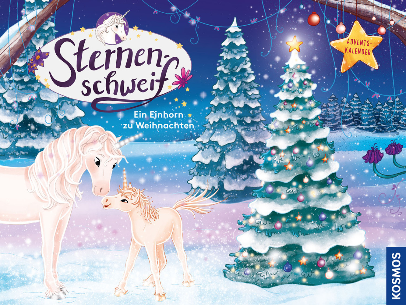 Cover: 9783440174074 | Sternenschweif Adventskalender, Ein Einhorn zu Weihnachten | Chapman