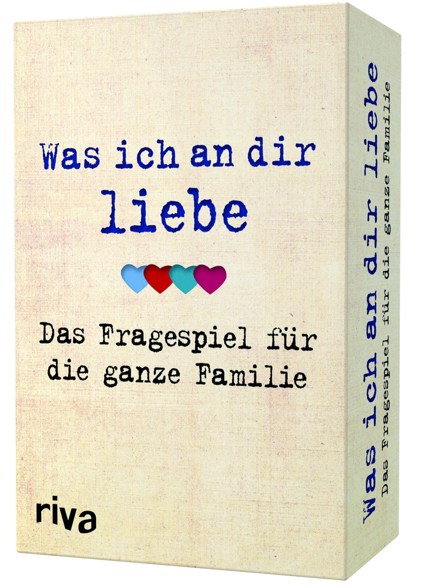 Cover: 9783742310446 | Was ich an dir liebe - Das Fragespiel für die ganze Familie | Spiel