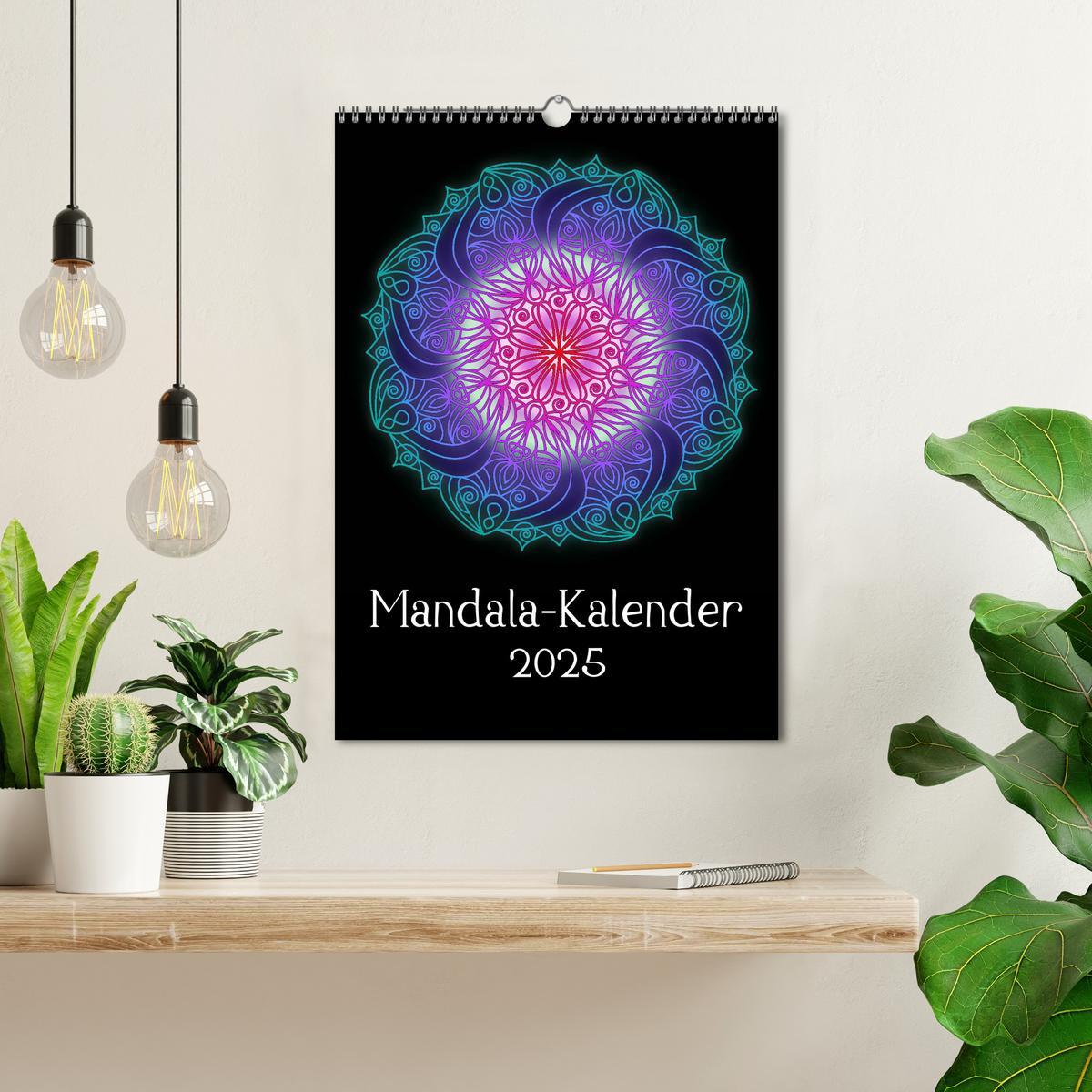 Bild: 9783435952793 | Mandala-Kalender 2025 (Wandkalender 2025 DIN A3 hoch), CALVENDO...