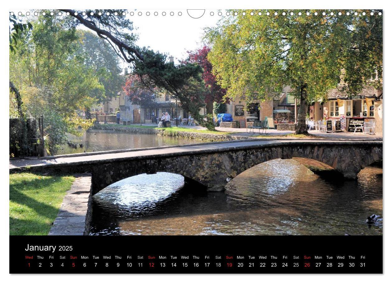 Bild: 9781325952908 | Cotswold Towns (Wall Calendar 2025 DIN A3 landscape), CALVENDO 12...