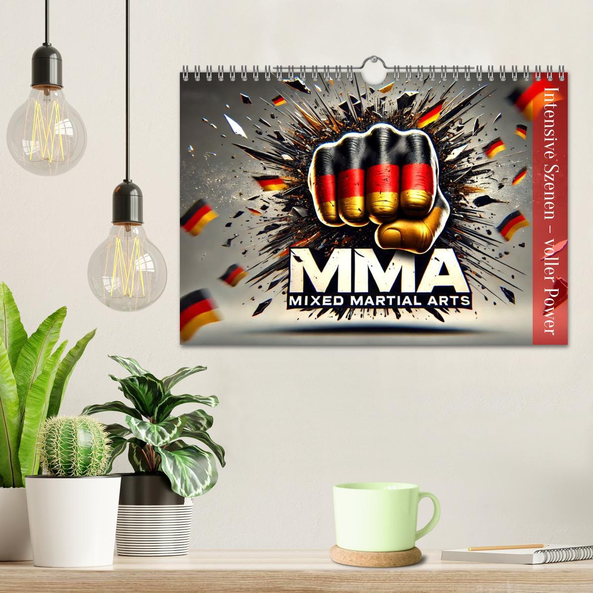 Bild: 9783457234389 | MMA Germany - Mixed Martial Arts Power (Wandkalender 2025 DIN A4...