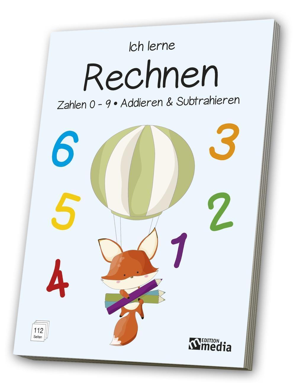 Cover: 4019393986729 | Schreib- und Rechenheft: Zahlen 0-9 mit Addieren & Subtrahieren | Buch