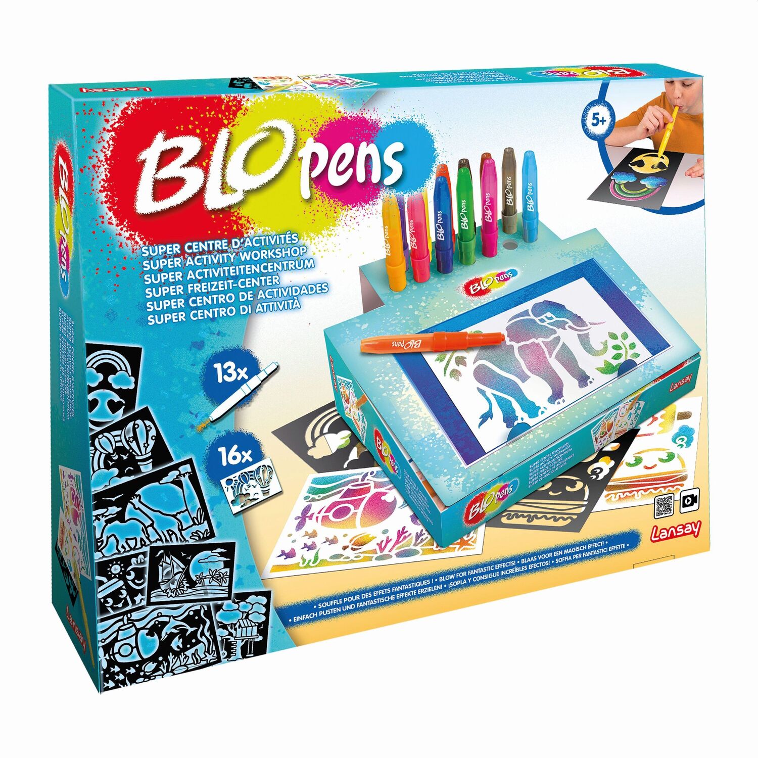 Cover: 3181860234242 | Blopens Sprühstifteset XL | Lansay | Spiel | Brettspiel | 3223424