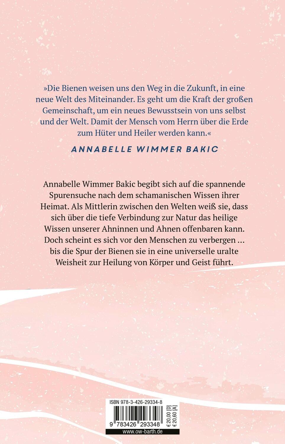 Rückseite: 9783426293348 | Die Spur der Bienen | Annabelle Wimmer Bakic | Taschenbuch | 240 S.