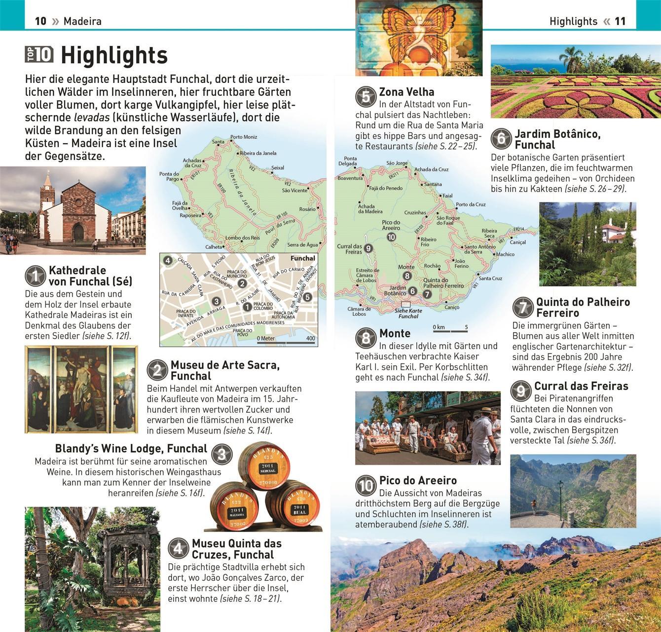 Bild: 9783734207105 | TOP10 Reiseführer Madeira | Taschenbuch | Top 10-Reiseführer | 128 S.