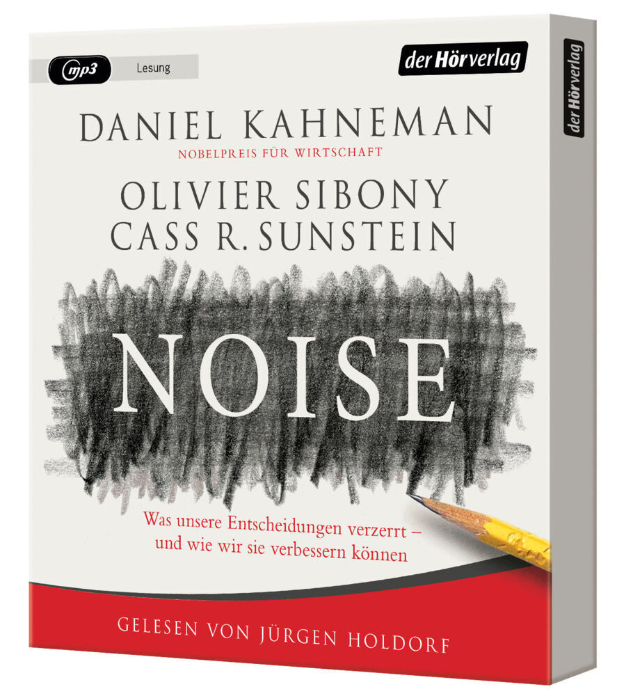 Bild: 9783844541144 | Noise, 2 Audio-CD, 2 MP3 | Daniel Kahneman (u. a.) | Audio-CD | 2 CDs