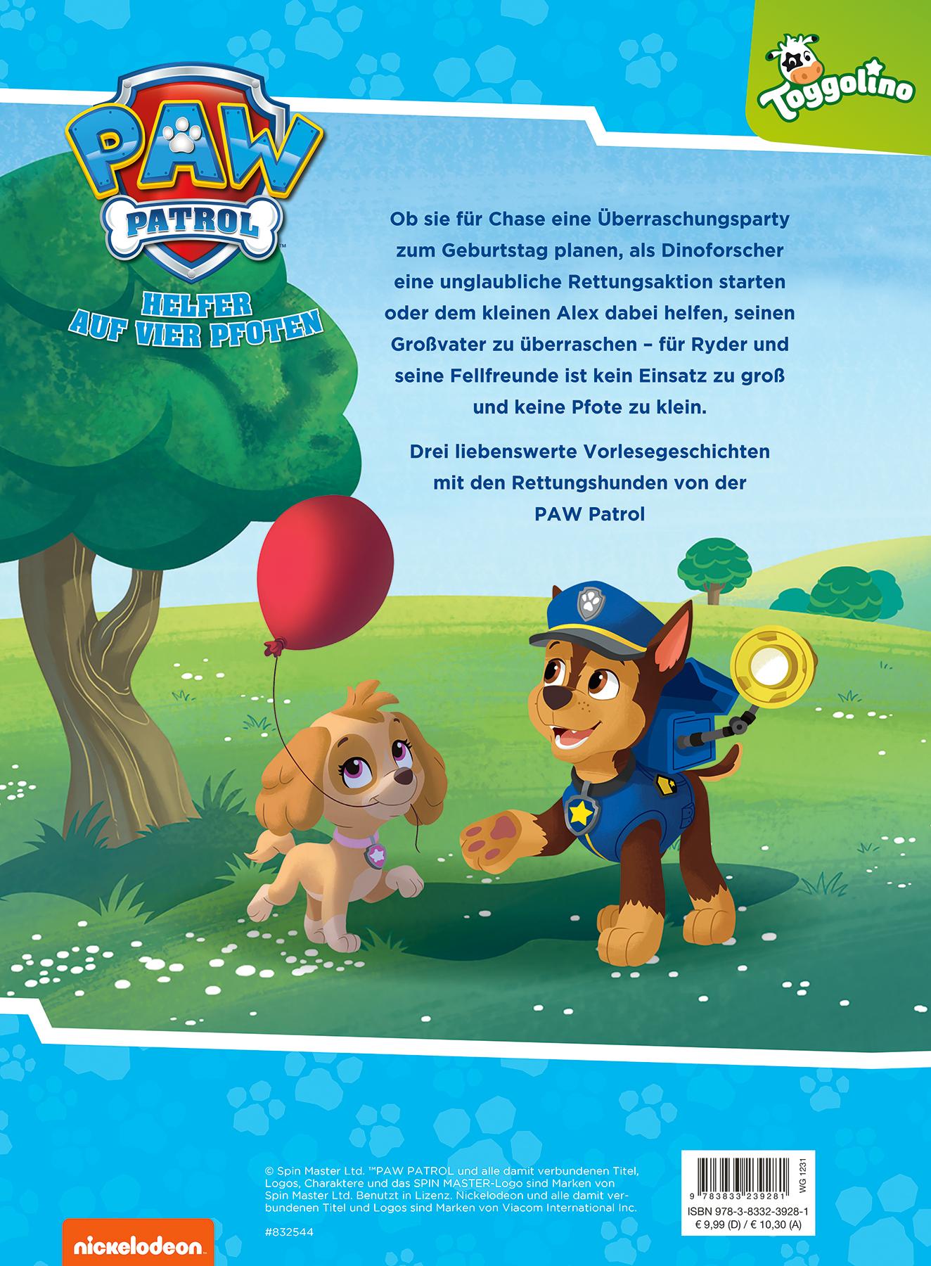 Rückseite: 9783833239281 | PAW Patrol: Meine schönsten Vorlesegeschichten | Geschichtenbuch