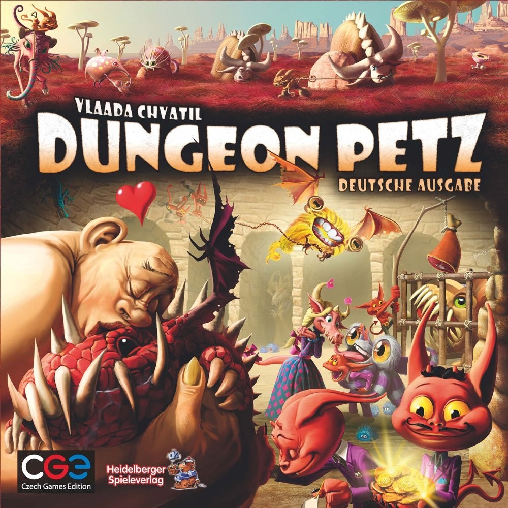 Cover: 4015566030893 | Dungeon Petz DEUTSCH | Vlaada Chvátil | deutsch | 2013 | Asmodee