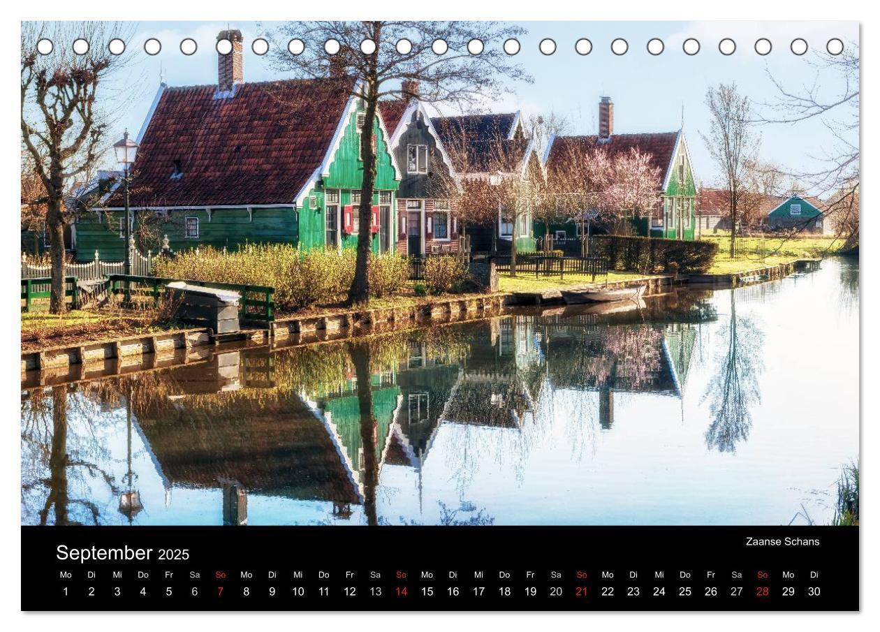 Bild: 9783435810055 | Die Niederlande (Tischkalender 2025 DIN A5 quer), CALVENDO...