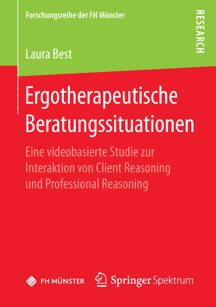 Cover: 9783658180409 | Ergotherapeutische Beratungssituationen | Laura Best | Taschenbuch