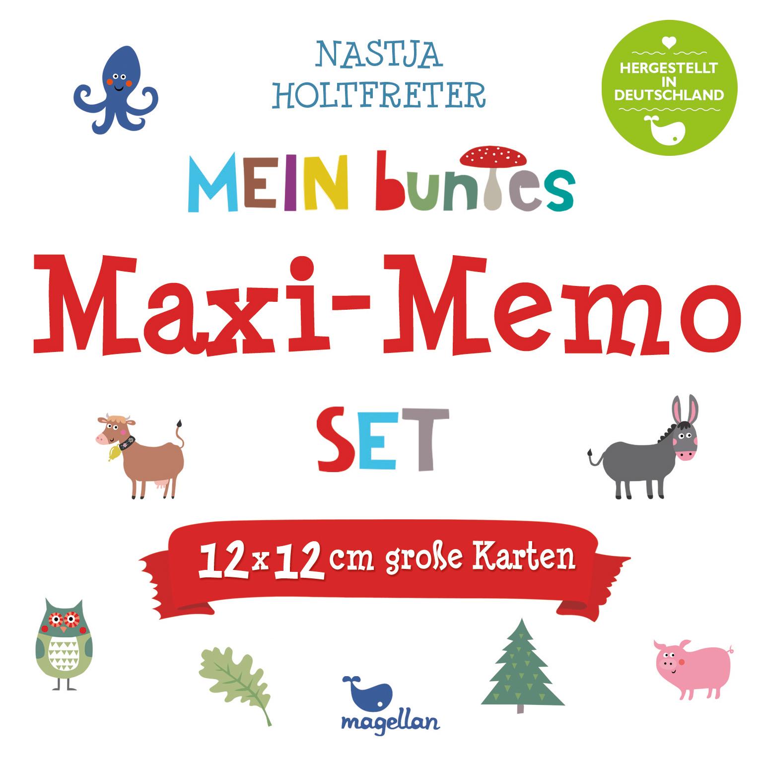 Cover: 4280000943071 | Mein buntes Maxi-Memo-Set | Nastja Holtfreter | Spiel | Bunte Welt