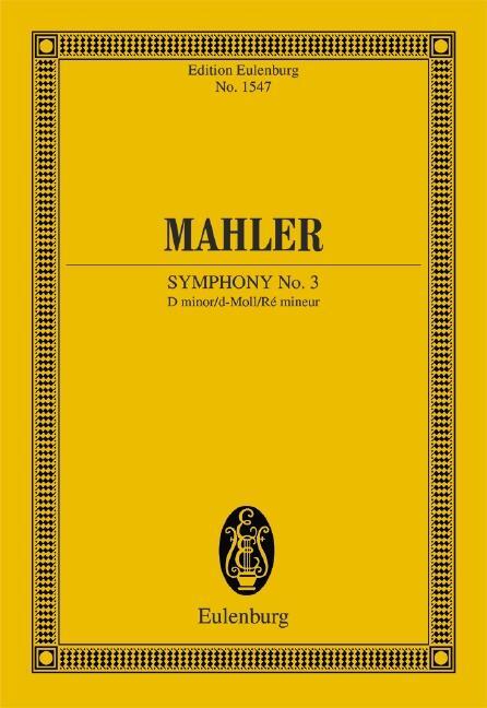 Cover: 9783795715199 | Sinfonie Nr. 3 d-Moll | Orchester. Studienpartitur. | Gustav Mahler