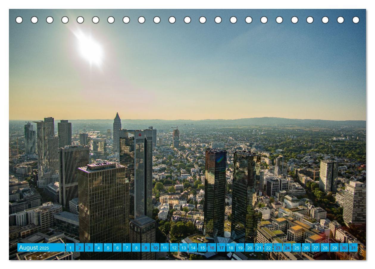 Bild: 9783383999109 | Towers of Frankfurt Fotokalender 2025 (Tischkalender 2025 DIN A5...