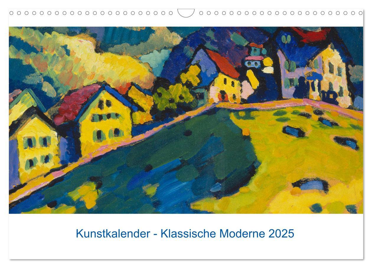 Cover: 9783435346387 | Klassische Moderne 2025 - Mit Kunst durchs Jahr (Wandkalender 2025...