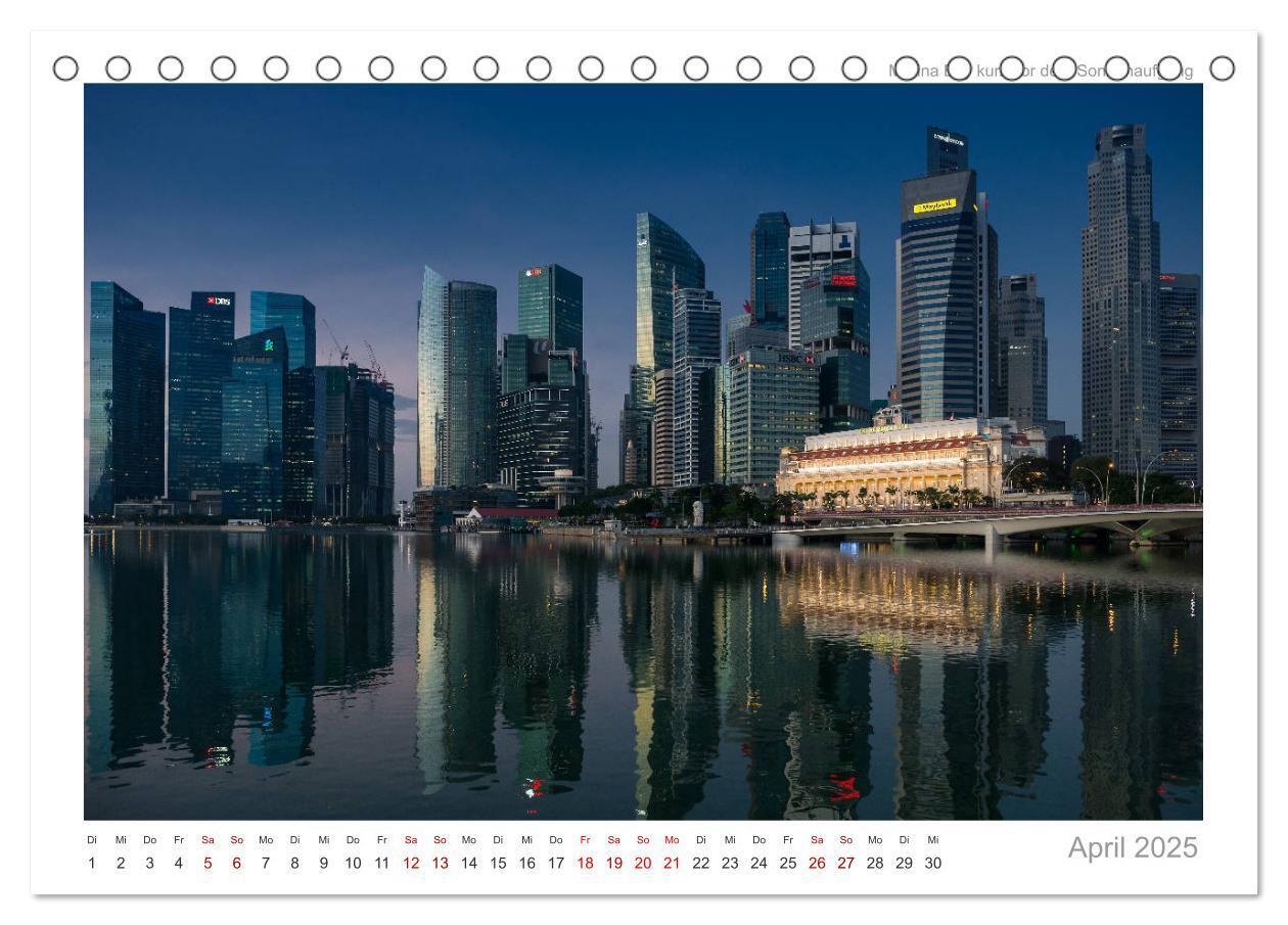 Bild: 9783383816505 | Singapur: Zwischen Wolkenkratzern und Superbäumen (Tischkalender...