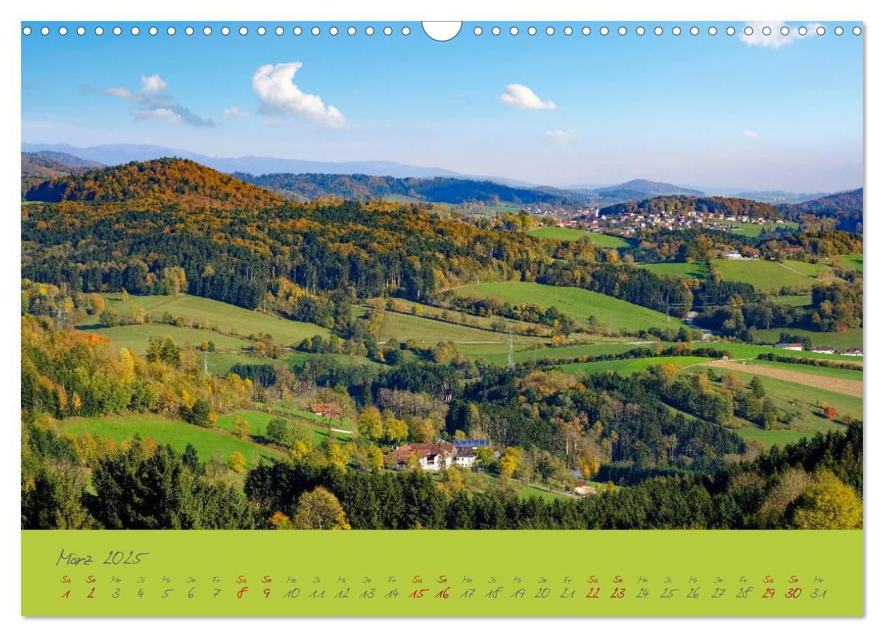 Bild: 9783435193912 | Der Bayerische Wald (Wandkalender 2025 DIN A3 quer), CALVENDO...