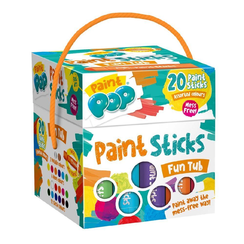 Cover: 5060062145526 | Paint Pop: Paint Sticks 20-Pack Fun Tub (klassische Farben) | Stück