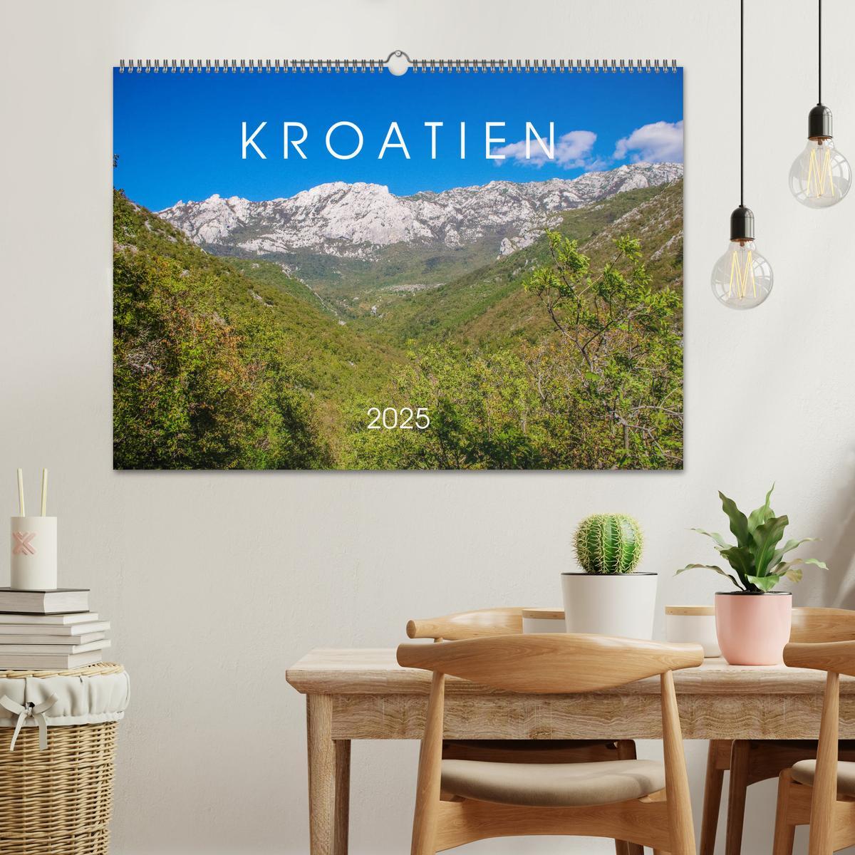 Bild: 9783435400317 | Kroatien 2025 (Wandkalender 2025 DIN A2 quer), CALVENDO Monatskalender