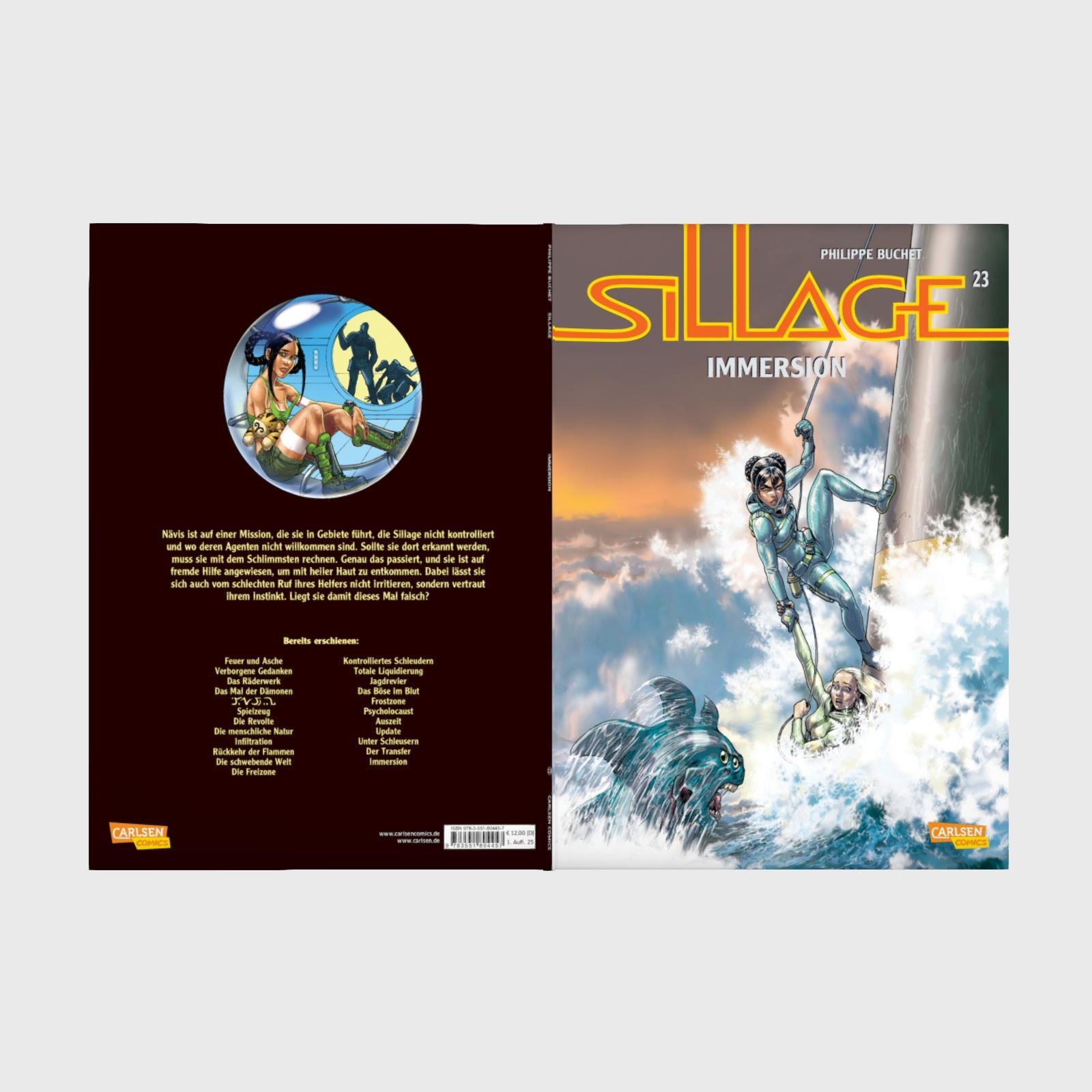 Bild: 9783551804457 | Sillage 23: Immersion | Hard Science-Fiction als Comic | Buchet | Buch