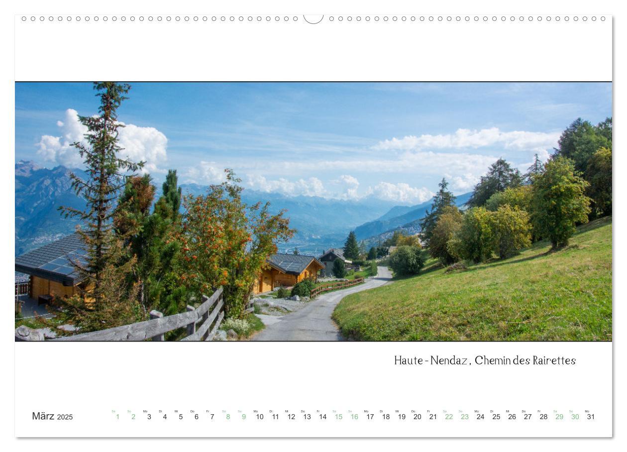 Bild: 9783435108305 | Nendaz Panorama (Wandkalender 2025 DIN A2 quer), CALVENDO...