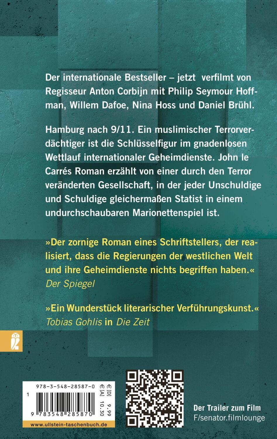 Rückseite: 9783548285870 | Marionetten | John Le Carré | Taschenbuch | 368 S. | Deutsch | 2014