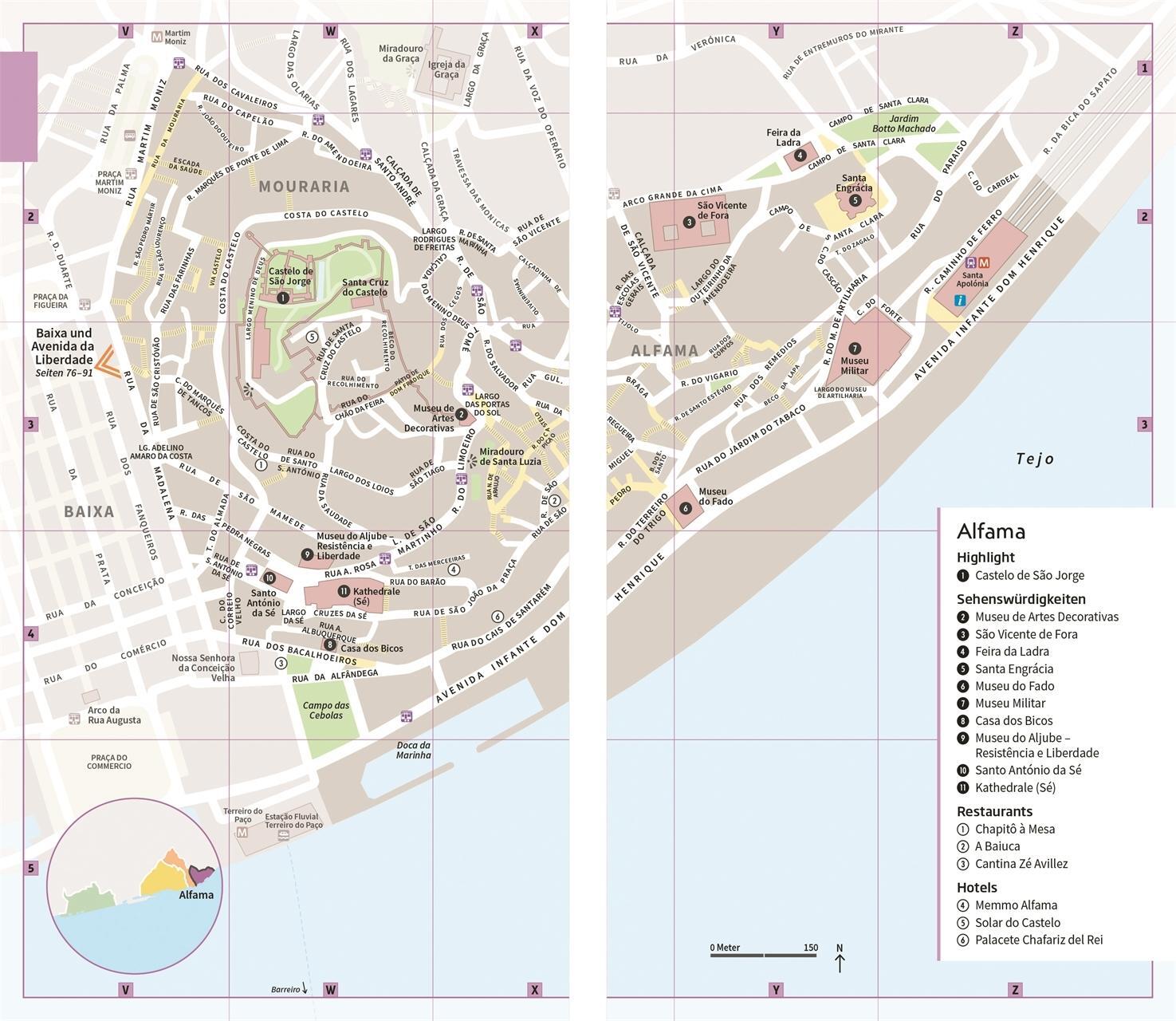 Bild: 9783734207648 | Vis-à-Vis Reiseführer Lissabon | Taschenbuch | VIS a VIS | 192 S.