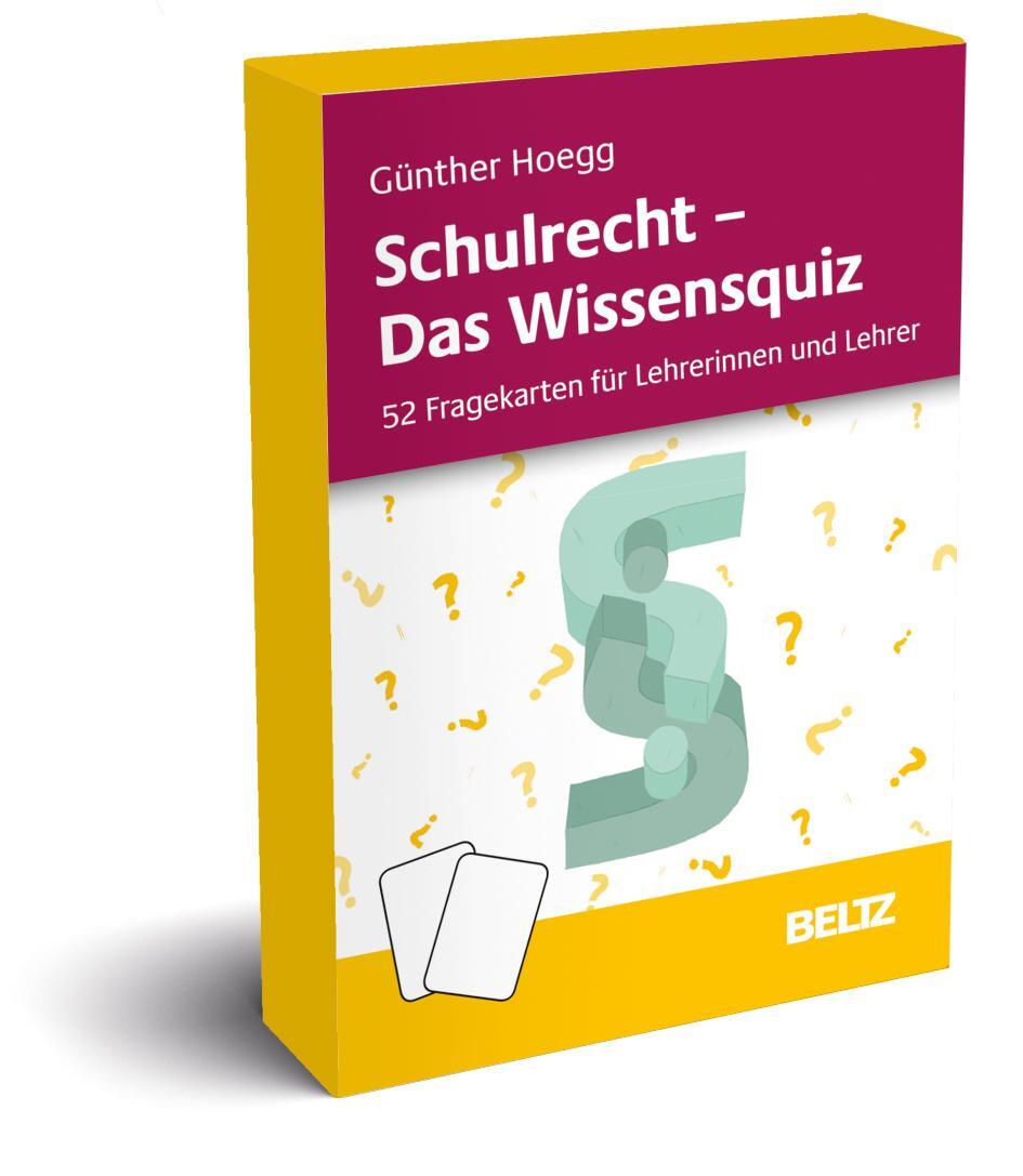 Cover: 4019172200268 | Schulrecht - Das Wissensquiz | Günther Hoegg | Box | Deutsch | 2020