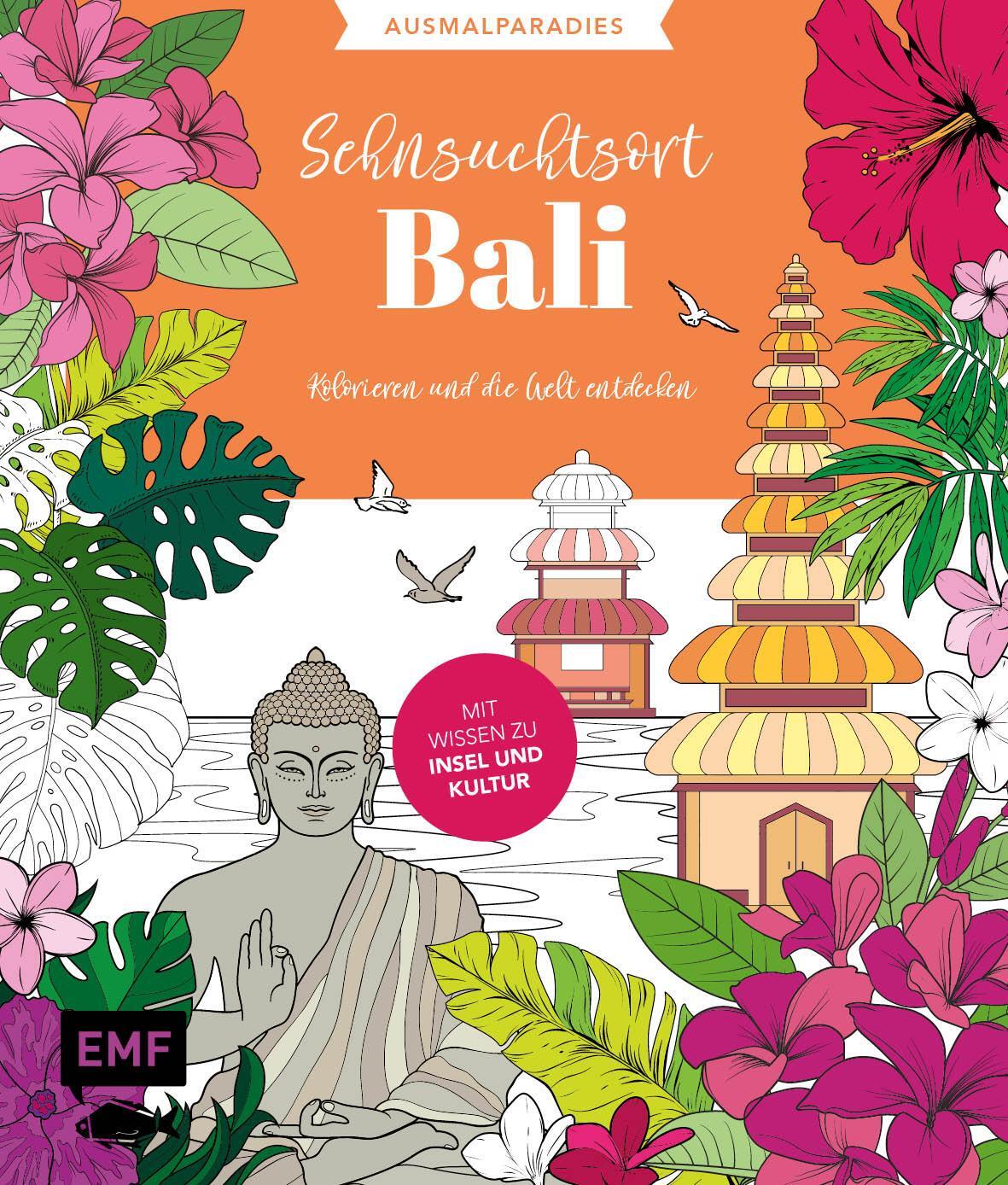 Cover: 9783745924213 | Ausmalparadies - Sehnsuchtsort Bali | Taschenbuch | 96 S. | Deutsch