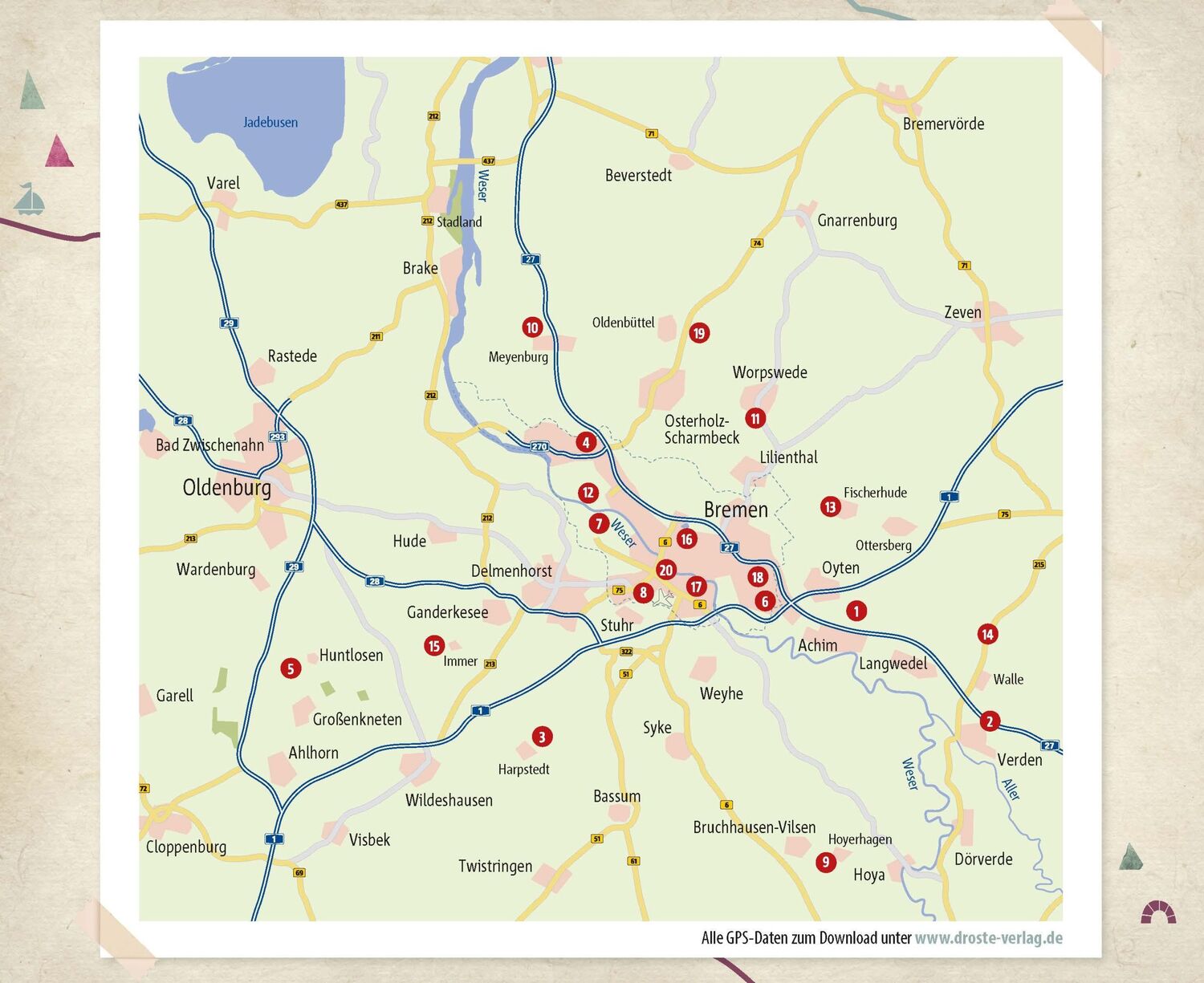 Bild: 9783770023837 | In und um Bremen. Wandern für die Seele | Wohlfühlwege | Klaus Meyer