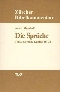 Cover: 9783290101350 | Die Sprüche | Arndt Meinhold | Taschenbuch | VIII | Deutsch | 1991