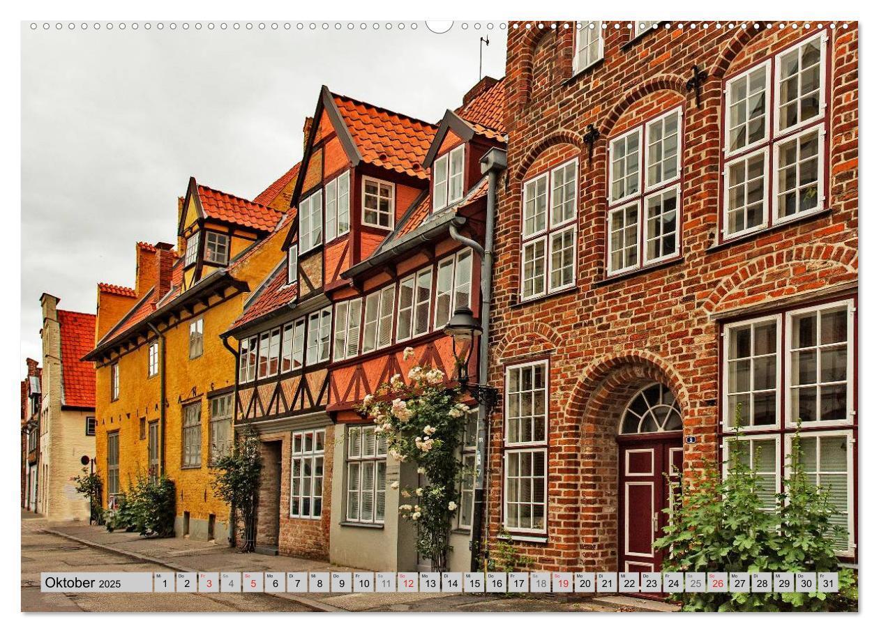 Bild: 9783435682645 | Hansestadt Lübeck (Wandkalender 2025 DIN A2 quer), CALVENDO...