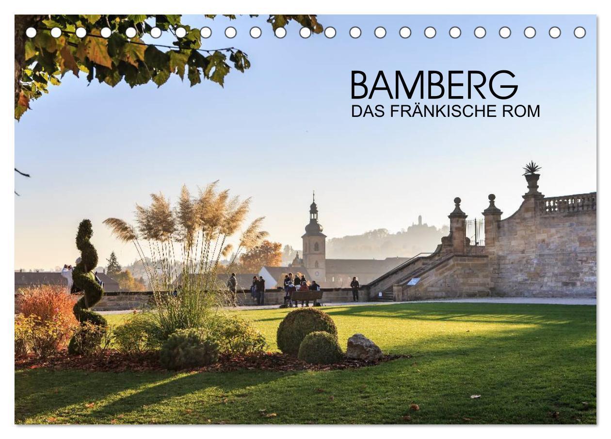 Cover: 9783435574544 | Bamberg - das fränkische Rom (Tischkalender 2025 DIN A5 quer),...