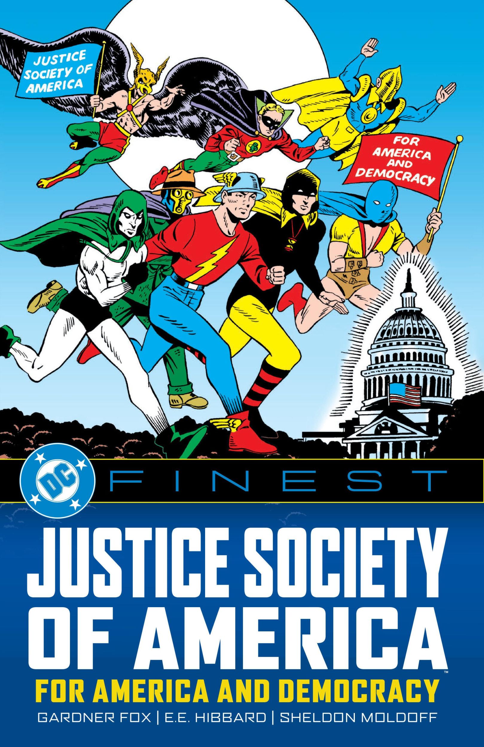 Cover: 9781779528476 | DC Finest: Justice Society of America: For America and Democracy | Fox