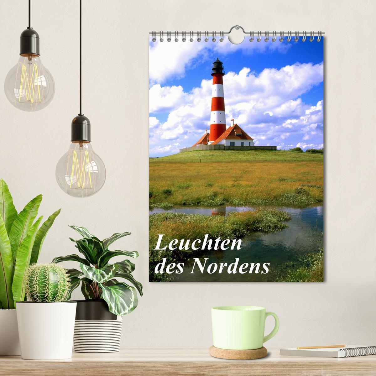 Bild: 9783457045244 | Leuchten des Nordens (Wandkalender 2025 DIN A4 hoch), CALVENDO...