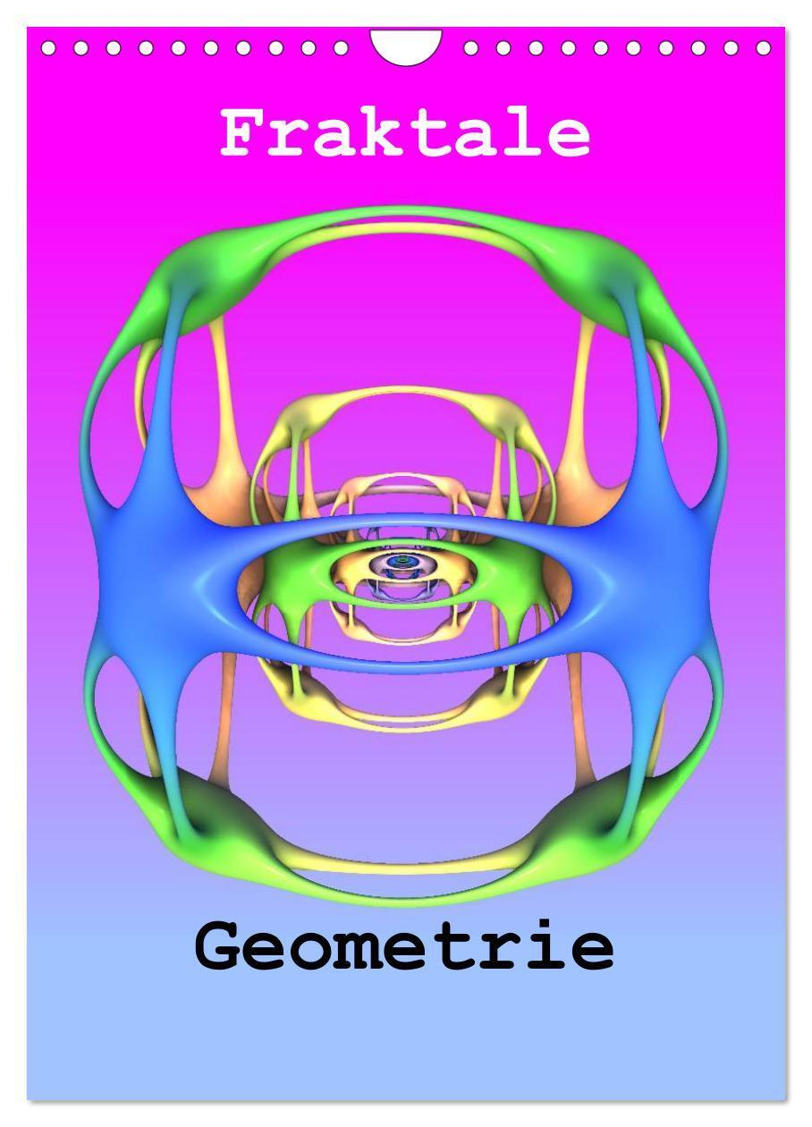 Cover: 9783457085790 | Fraktale Geometrie (Wandkalender 2025 DIN A4 hoch), CALVENDO...