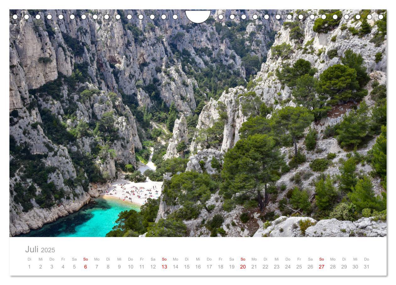 Bild: 9783383966415 | Cassis und die Calanques von Marseille (Wandkalender 2025 DIN A4...