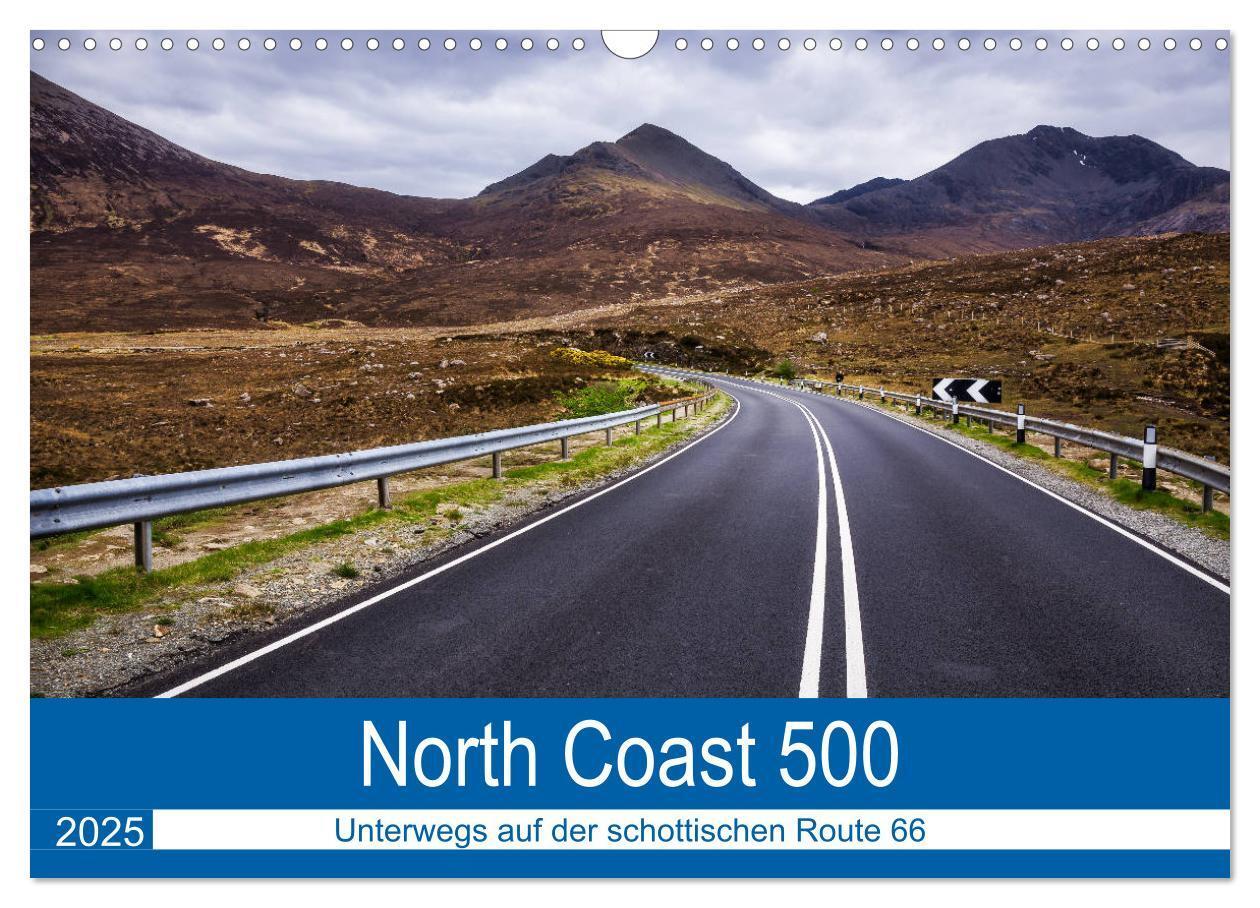 Cover: 9783435289486 | North Coast 500 - Schottlands Traumstraße (Wandkalender 2025 DIN A3...