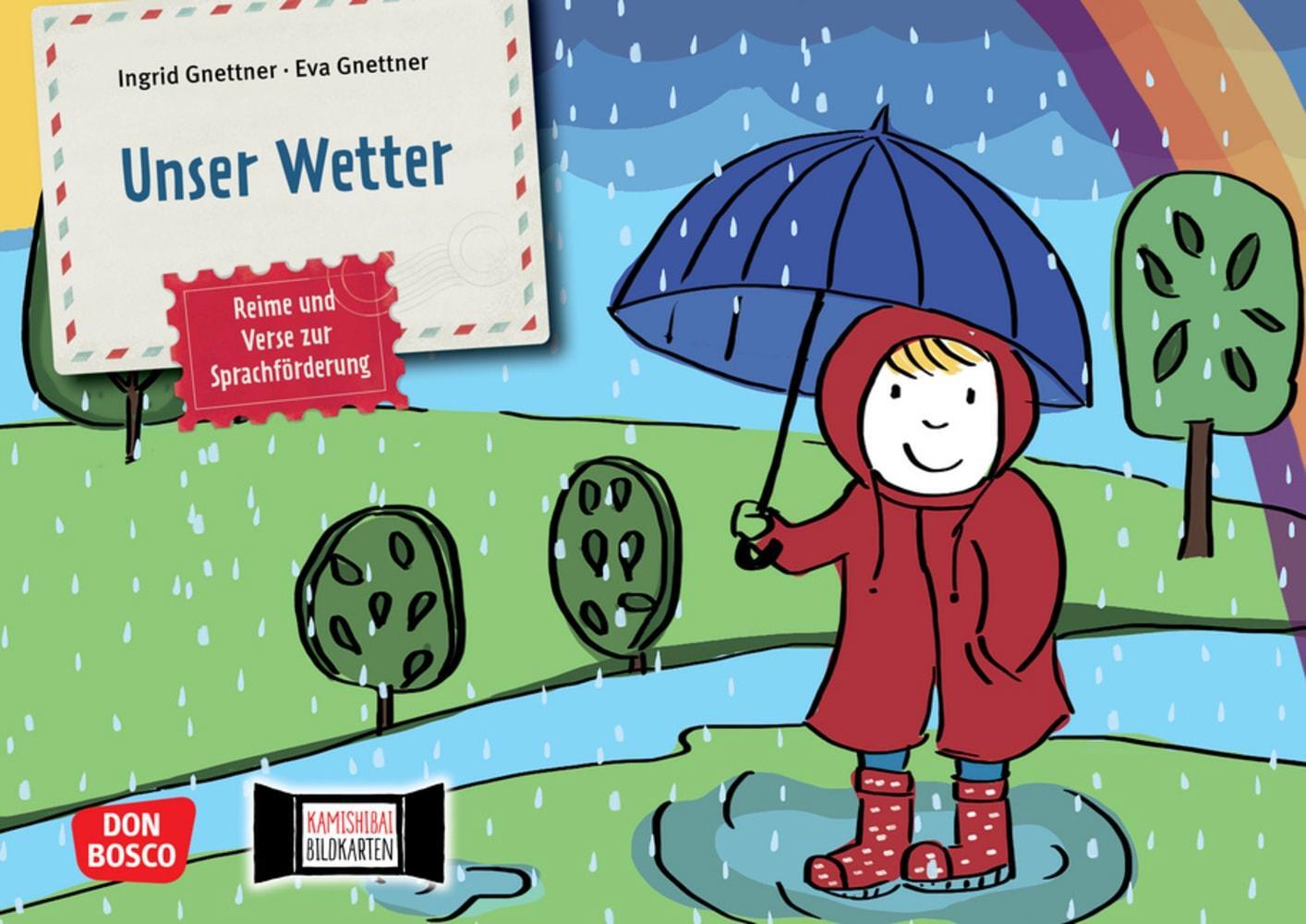 Cover: 4260179517358 | Unser Wetter. Kamishibai Bildkartenset | Ingrid Gnettner | Box | 2021