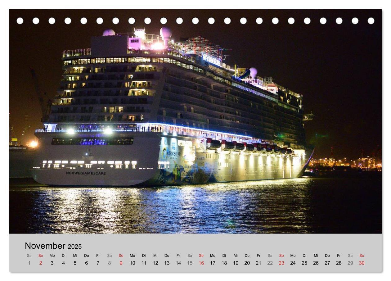 Bild: 9783435526451 | Kreuzfahrt Impressionen (Tischkalender 2025 DIN A5 quer), CALVENDO...