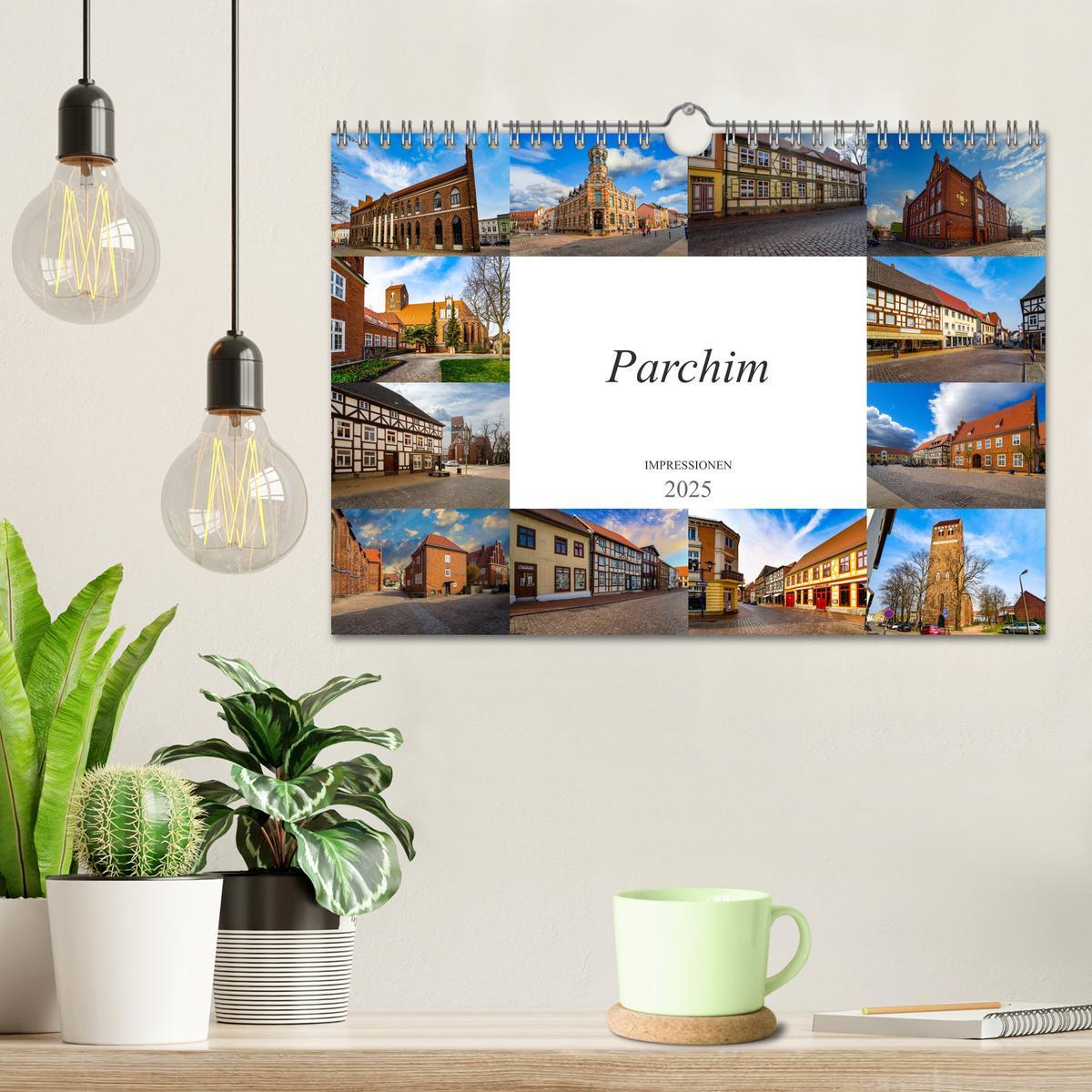 Bild: 9783435243419 | Parchim Impressionen (Wandkalender 2025 DIN A4 quer), CALVENDO...