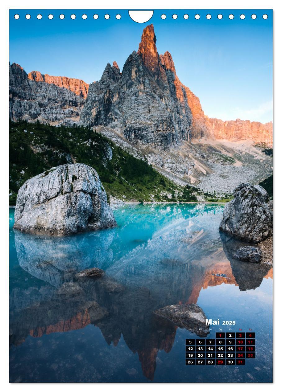 Bild: 9783435920136 | Dolomiten - Reise um die bleichen Berge zu entdecken (Wandkalender...