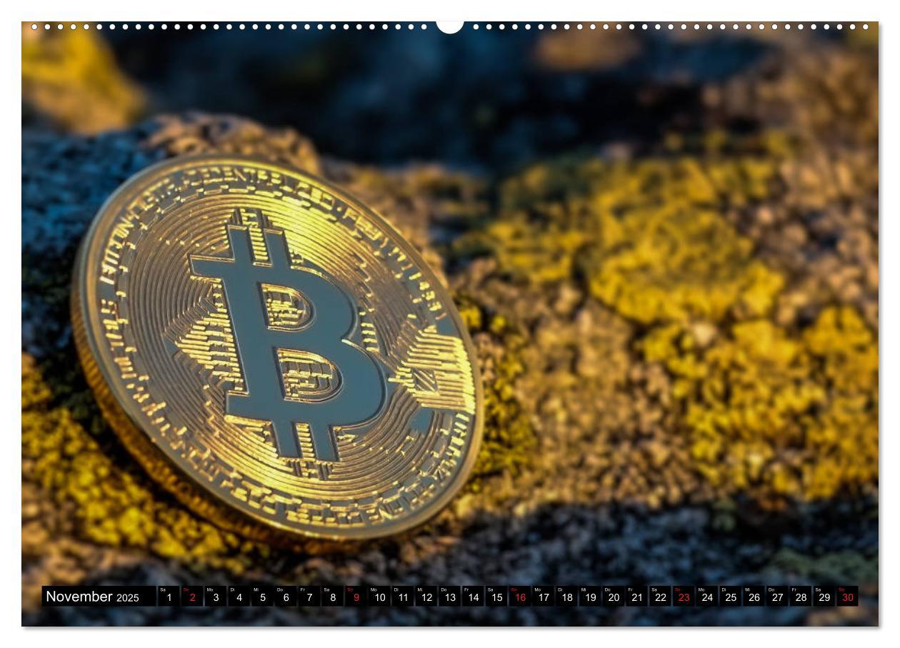 Bild: 9783435310197 | Bitcoins (hochwertiger Premium Wandkalender 2025 DIN A2 quer),...