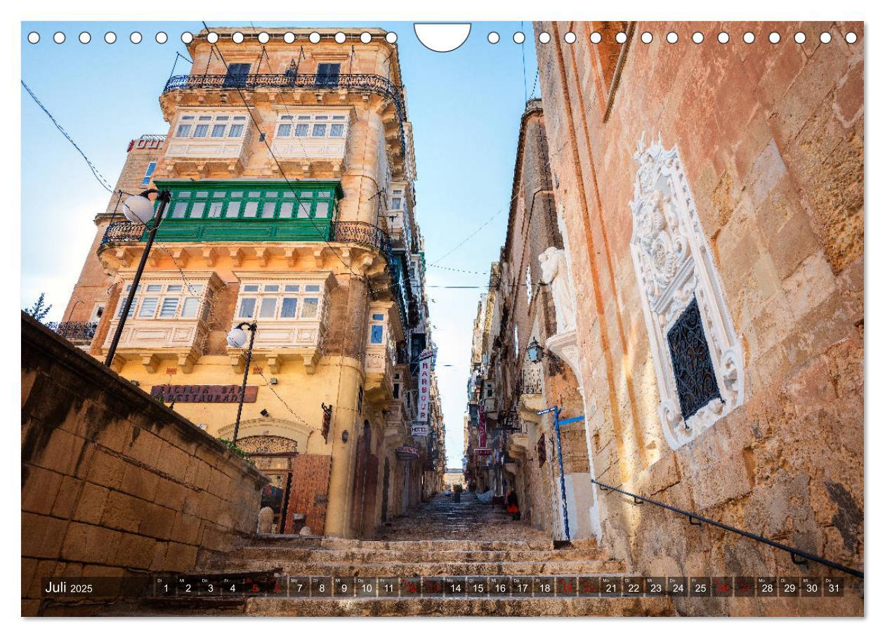 Bild: 9783435368204 | Valletta - Morbide Schönheit im Mittelmeer (Wandkalender 2025 DIN...