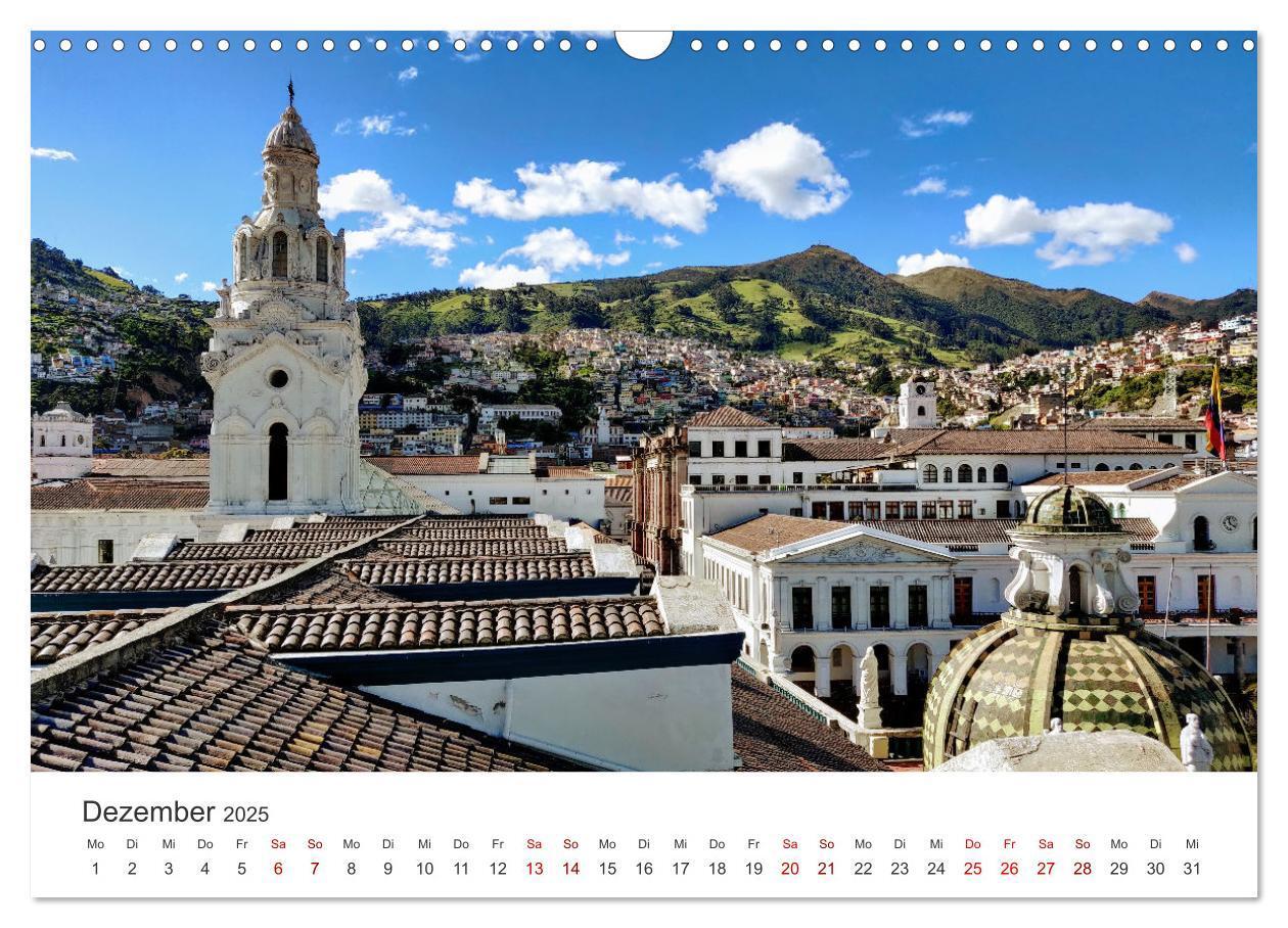 Bild: 9783435003761 | Ecuador - Unbeschreibliche Natur (Wandkalender 2025 DIN A3 quer),...