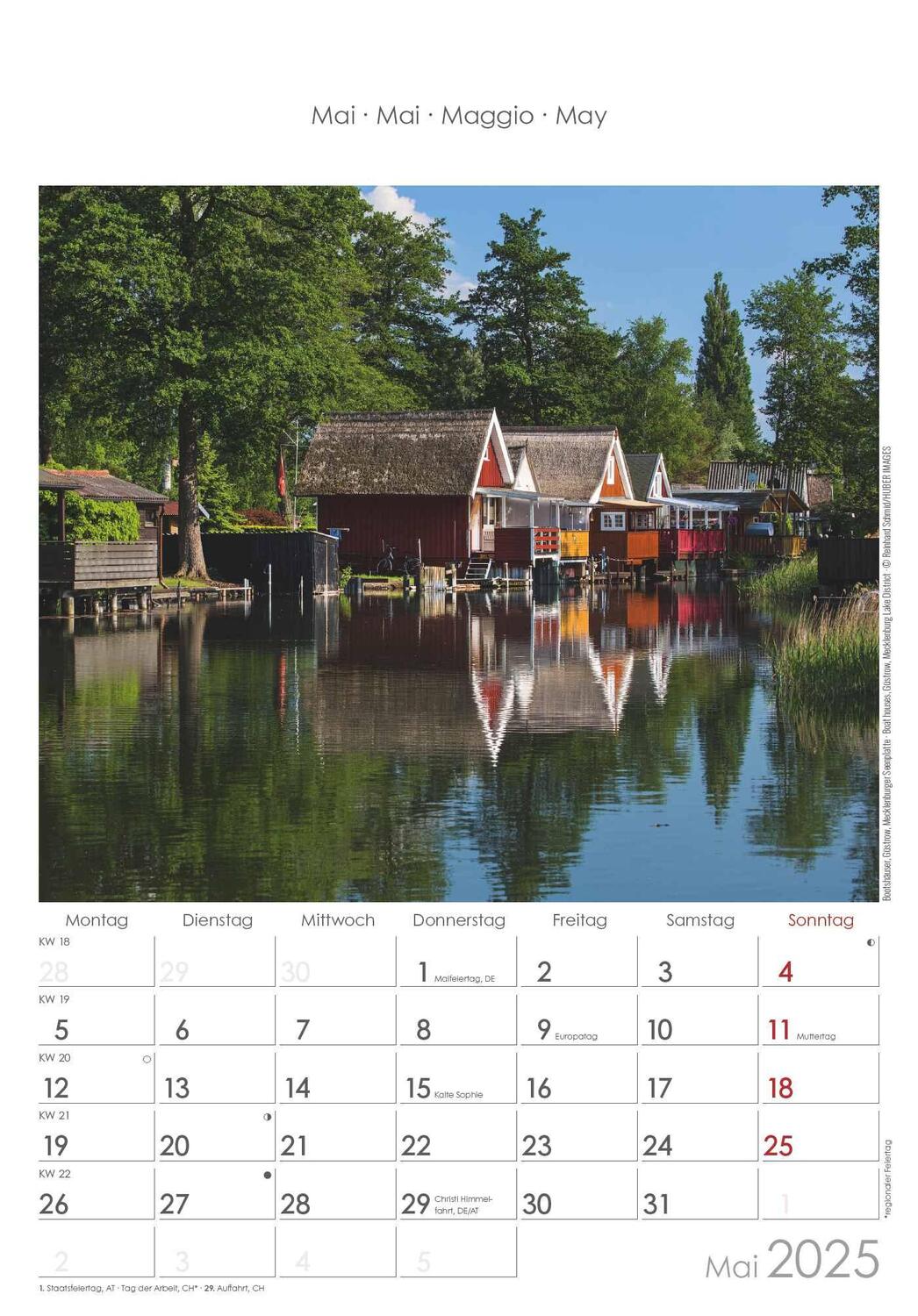 Bild: 4251732341169 | Mecklenburg-Vorpommern 2025 - Bild-Kalender 23,7x34 cm -...