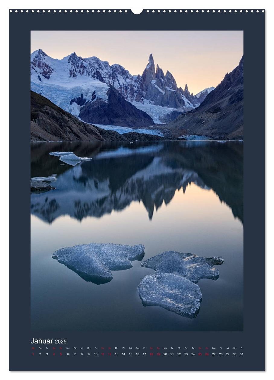 Bild: 9783435996353 | Patagonien: Sehnsuchtsziel am Ende der Welt (Wandkalender 2025 DIN...