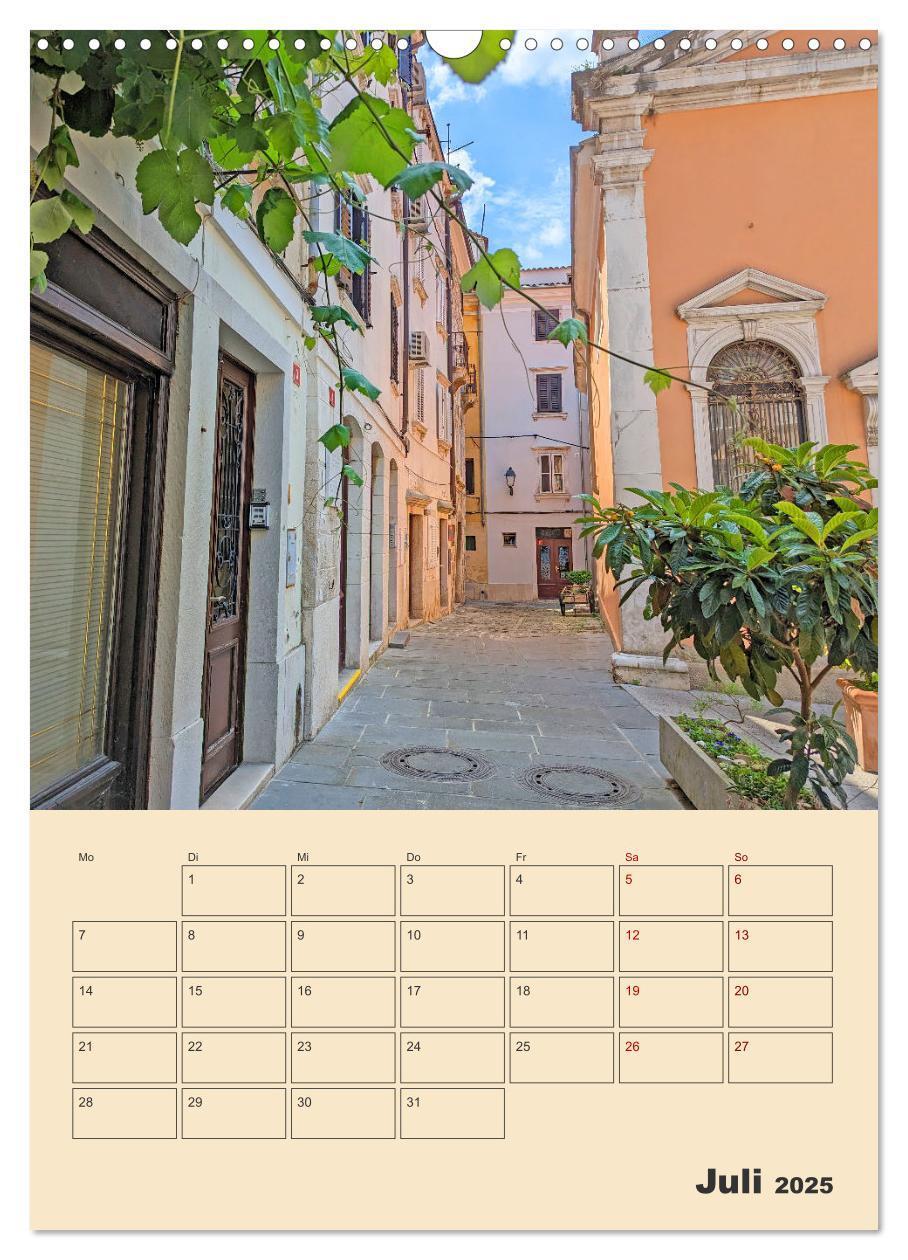 Bild: 9783435866434 | Piran, Sloweniens Perle am Mittelmeer (Wandkalender 2025 DIN A3...